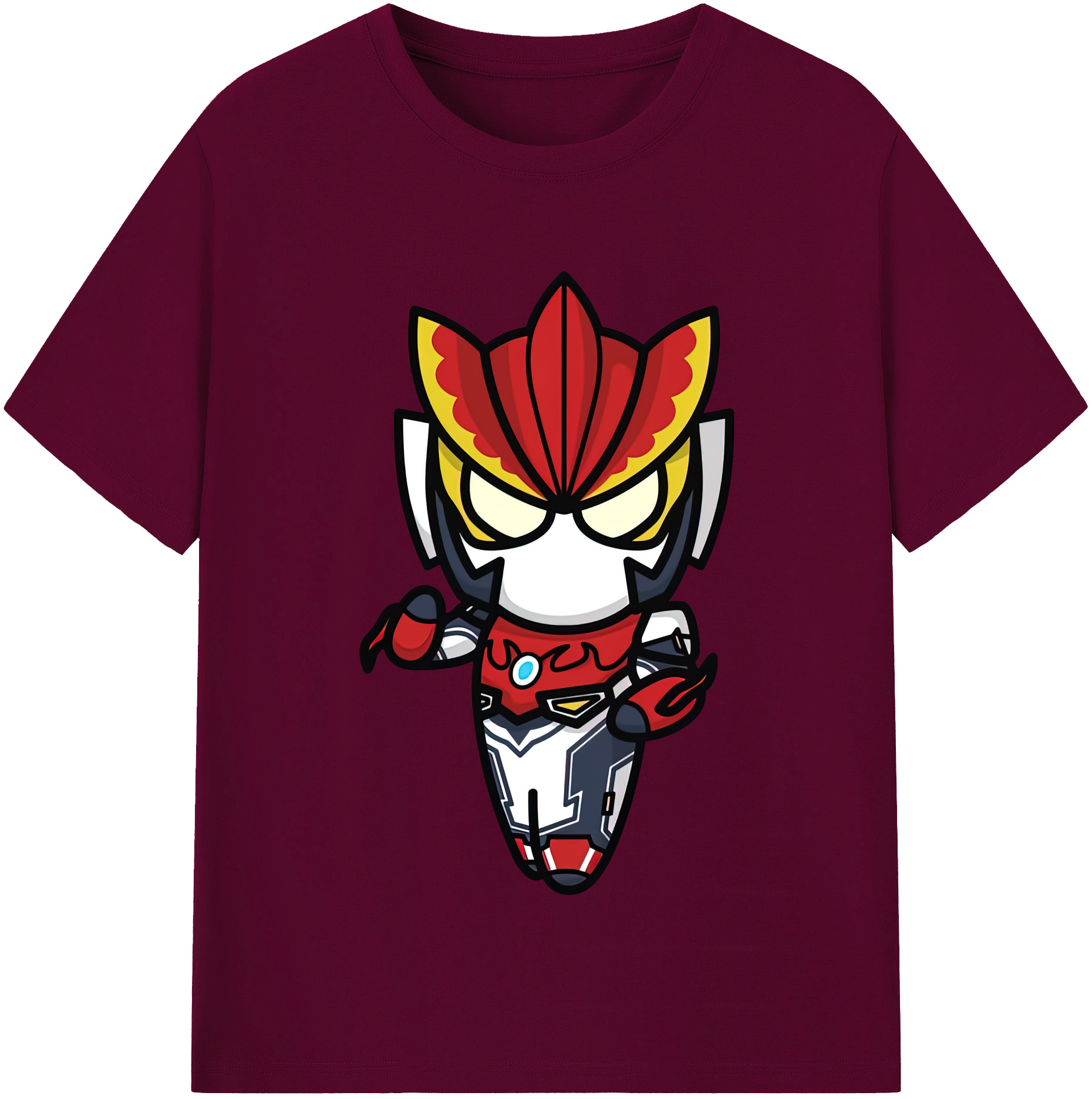 （画像用） ウルトラマン Ultraman レディースカジュアルプリントTシャツ（綿100％）